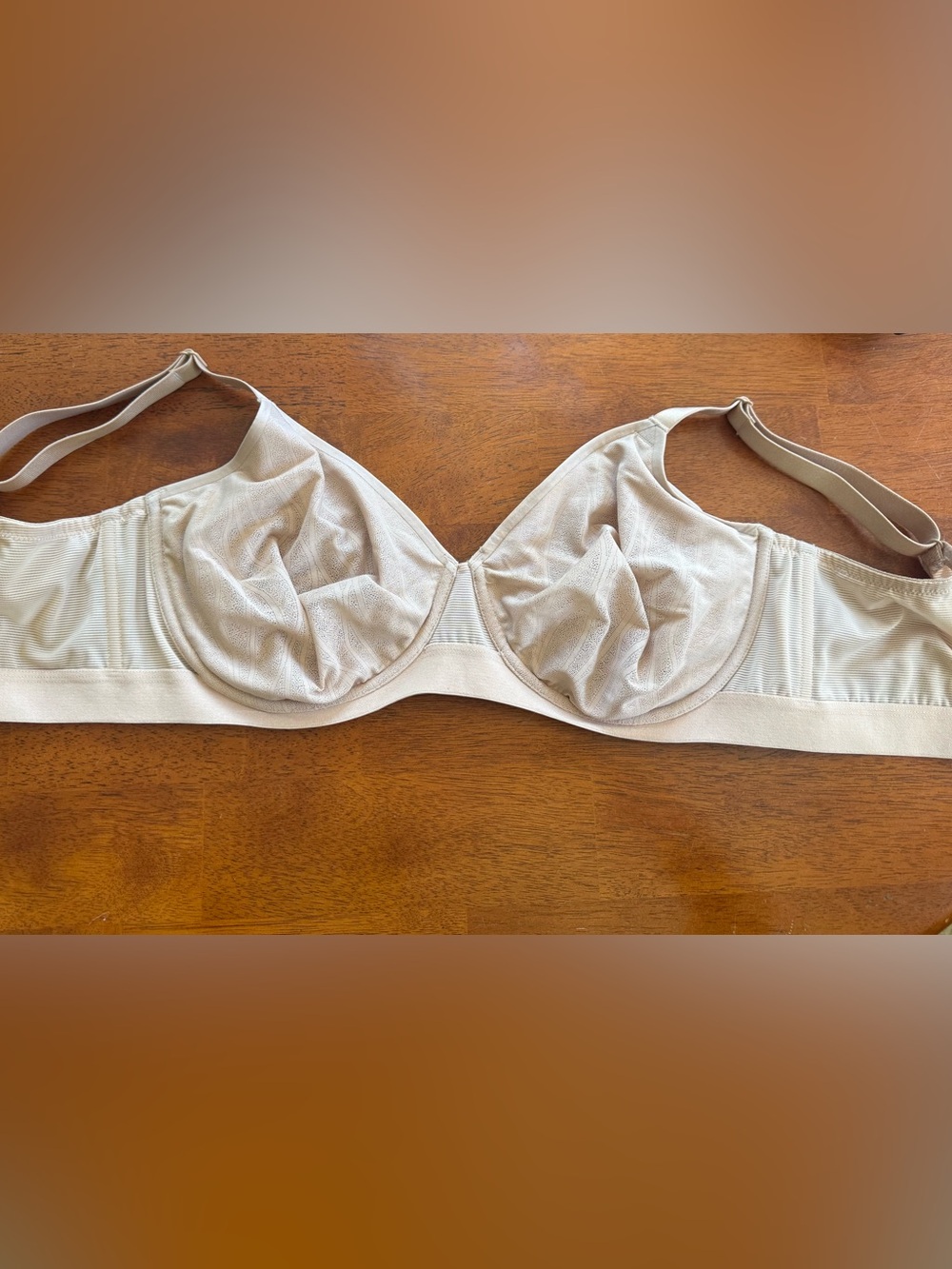 HSIA Unlined Full Coverage Underwire Minimizer Bra Size 34G